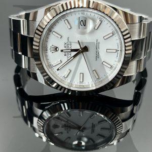Rolex Datejust 41 | 126334-0009 | White Dial | Oyster