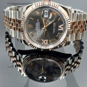 ROLEX | DATEJUST 36 | 126231-0023 | Slate set with diamonds