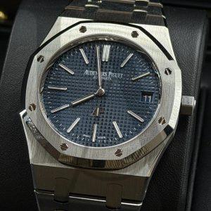 AUDEMARS PIGUET | ROYAL OAK "JUMBO" Ultra-Thin Watch | 16202ST.OO.1240ST.02