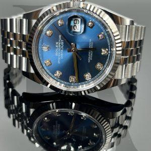 Rolex Datejust 36 | 126234-0037 | 藍色鑲鑽錶面